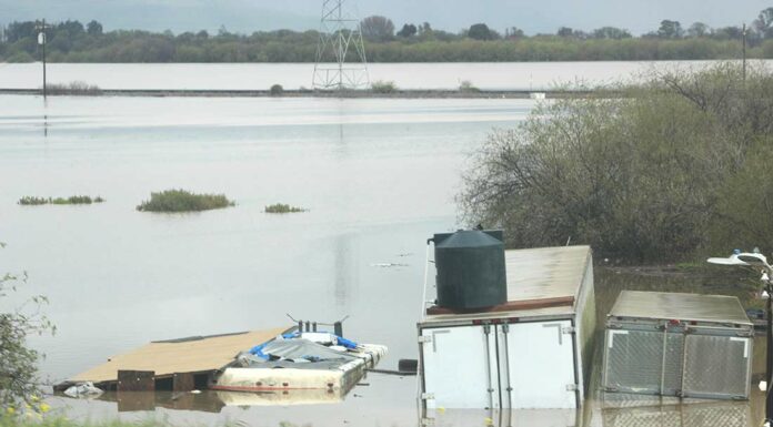 highway 101 25 agriculture field flood