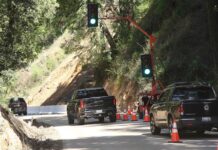 highway 152 reopen landslide