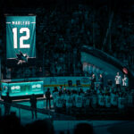 Image for display with article titled Raising Marleau: Sharks’ all-time great gets his No. 12 jersey retired