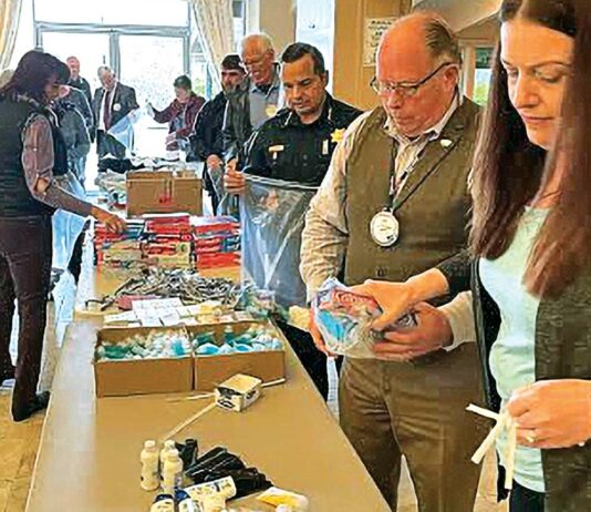 rotary club of gilroy survival kits