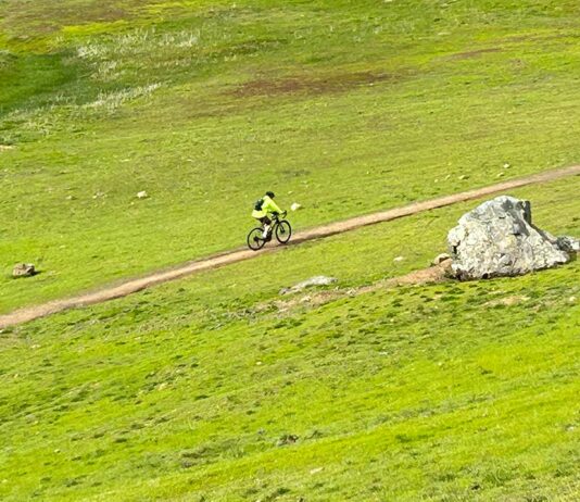 calero county park bicyclist