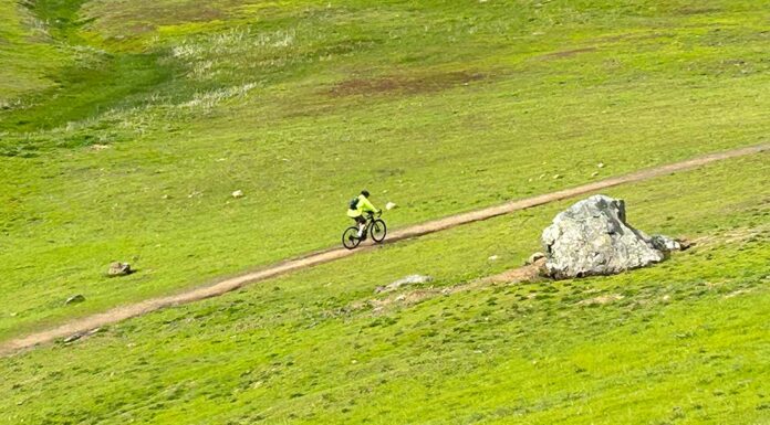 calero county park bicyclist