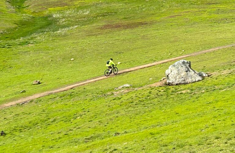 calero county park bicyclist