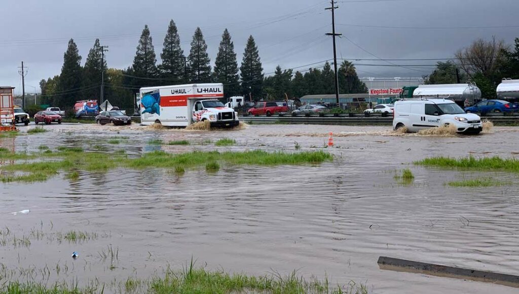 Image for display with article titled Valley Water Urges Flood Preparedness