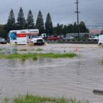 Image for display with article titled Flooding Shuts Down Southbound Highway 101, Other Gilroy Roads