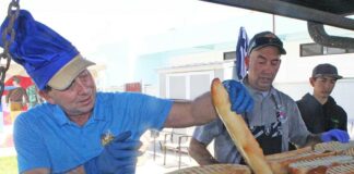 jeff speno gilroy garlic festival association bread veterans memorial building