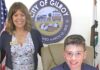 marie blankley city council chambers gio la corte mayor for the day