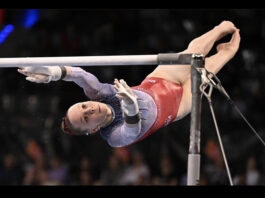 Gymnast Nola Matthews competes at elite level