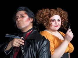 sweeney todd south valley civic theatre guillermo morales vivienne castillo