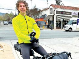 jaco de swart downtown gilroy bicyclist