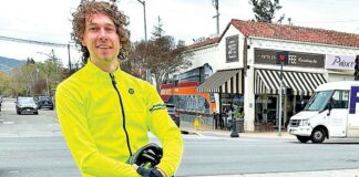 jaco de swart downtown gilroy bicyclist