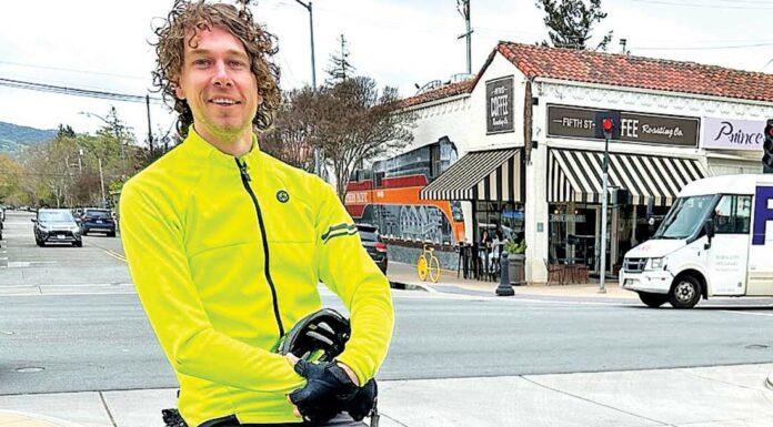 jaco de swart downtown gilroy bicyclist