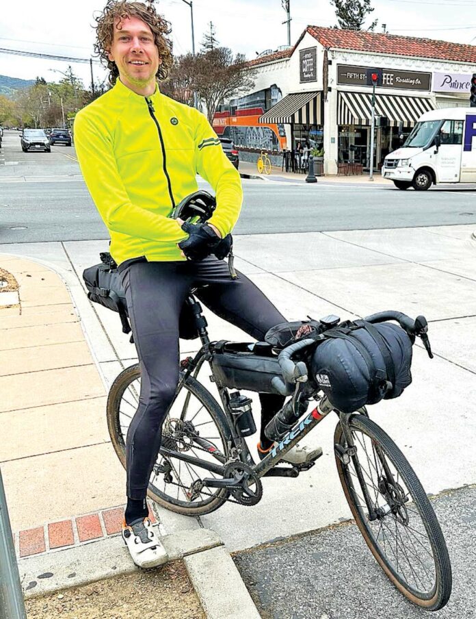 jaco de swart downtown gilroy bicyclist