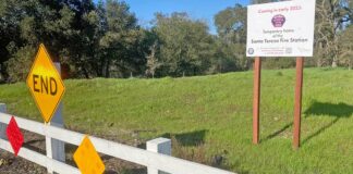 temporary fire station glen loma ranch 10th street deanza place