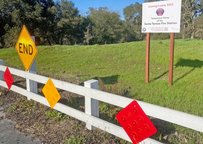 temporary fire station glen loma ranch 10th street deanza place