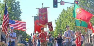 I.F.D.E.S. Portuguese Hall of Gilroy holy ghost parade