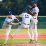 Image for display with article titled Quinn Larson flat-out dominant in leading GHS baseball to league title and CCS playoff berth