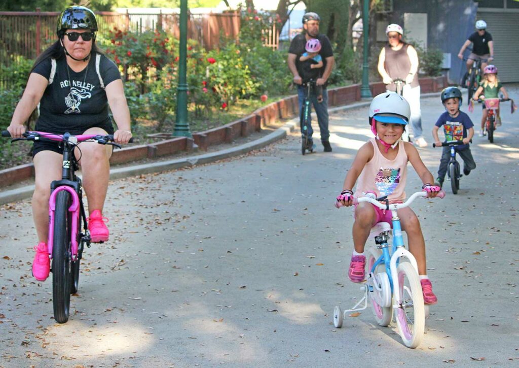 gilroy gardens ride the gardens bicycle