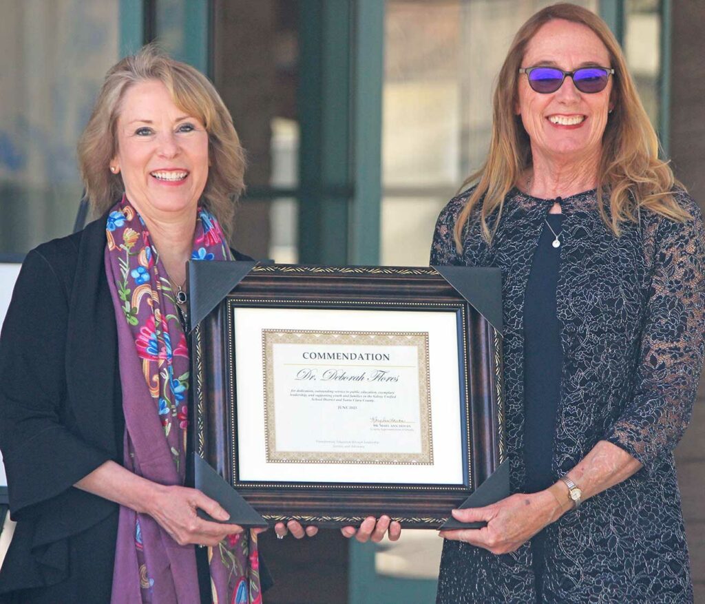 Gilroy Unified School District Superintendent Deborah Flores student center gilroy high school mary ann dewan