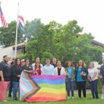 Image for display with article titled Gilroy Raises the Pride Flag