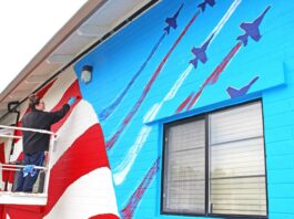 sheryl cathers mural gilroy veterans hall