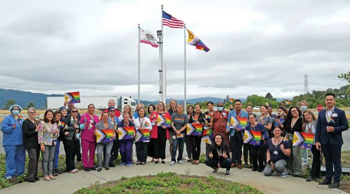 progress pride flag st louise regional hospital