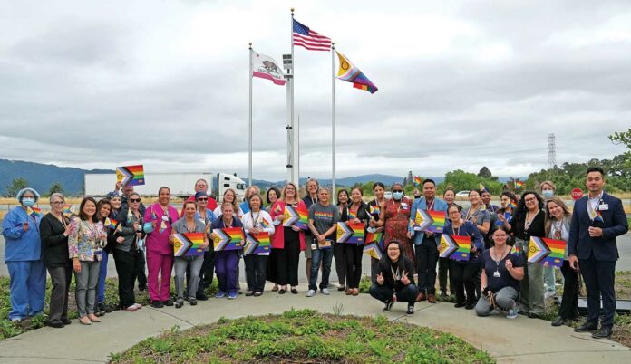 progress pride flag st louise regional hospital