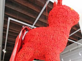 Flamin’ Hot Cheetos gets its moment in Gilroy art exhibit ruben dario villa gallery 1202 flamin hot cheetos art exhibit
