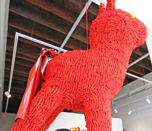 ruben dario villa gallery 1202 flamin hot cheetos art exhibit