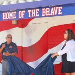 Image for display with article titled Veterans Mural Unveiled in Downtown Gilroy