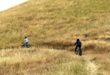 coyote lake Harvey Bear Ranch County Park bicyclists