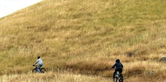 coyote lake Harvey Bear Ranch County Park bicyclists
