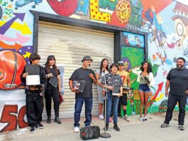 downtown gilroy railroad alley mural