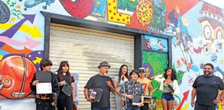 downtown gilroy railroad alley mural