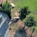 Image for display with article titled Driver crashes stolen vehicle into golf course in Gilroy