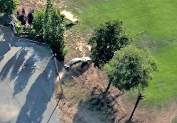 gavilan golf course stolen car crash