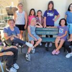 Image for display with article titled Girl Scouts install ‘Buddy Bench’ at San Martin/Gwinn school