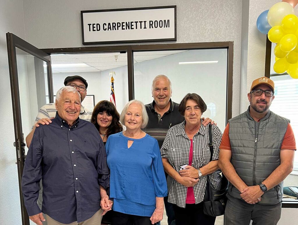 Ted Carpenetti Room gilroy senior center