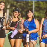 Image for display with article titled Cougars, Mustangs girls tennis programs continue to flourish