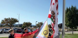 progress flag raising santa clara county office of education south county annex