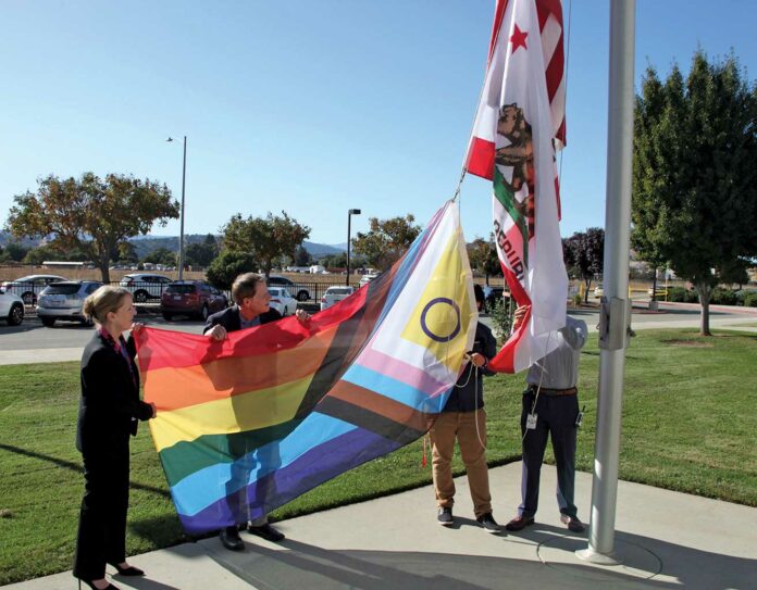 progress flag raising santa clara county office of education south county annex