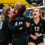 Image for display with article titled Cougars girls volleyball off to hot start in BVAL play