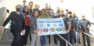 national first responders day st louise regional hospital gilroy police fire department