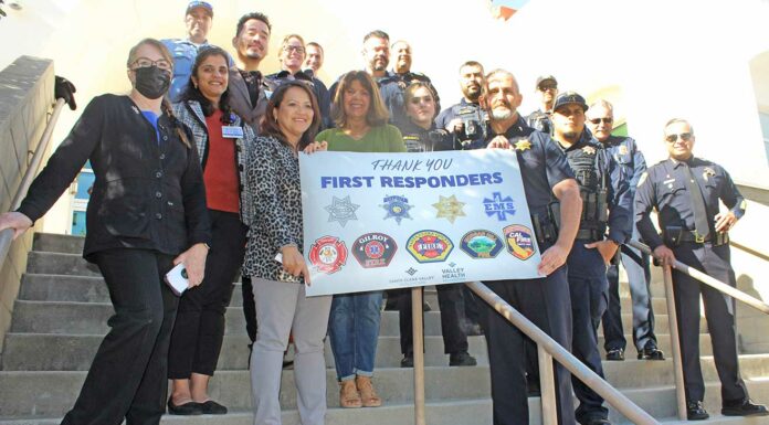 national first responders day st louise regional hospital gilroy police fire department