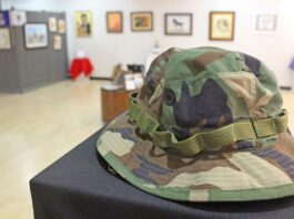 gilroy center for the arts veterans exhibit