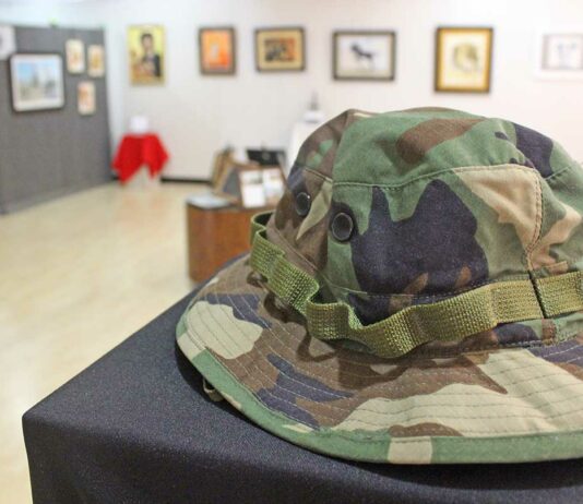 gilroy center for the arts veterans exhibit