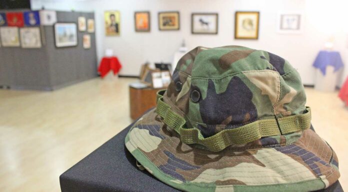 gilroy center for the arts veterans exhibit