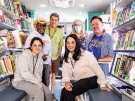 Santa Clara County Library District bookmobile