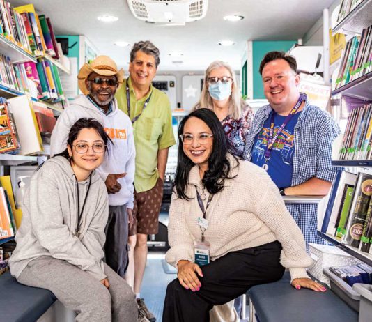 Santa Clara County Library District bookmobile