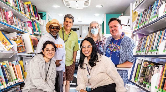 Santa Clara County Library District bookmobile
